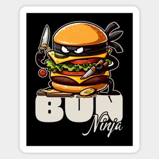 Ninja Burger Sticker